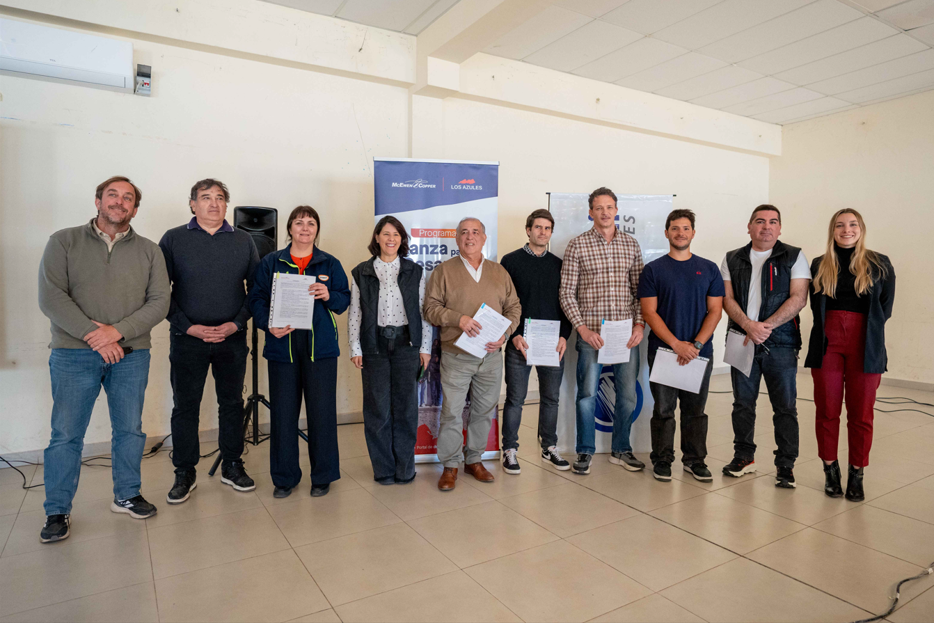 PEC, CALINGASTA, PROYECTO LOS AZULES, COMUNIDAD, DESARROLLO, FORMACIÓN, CATERWEST, DESARROLLO COMUNITARIO, PROGRAMA DE EDUCACIÓN COMUNITARIA