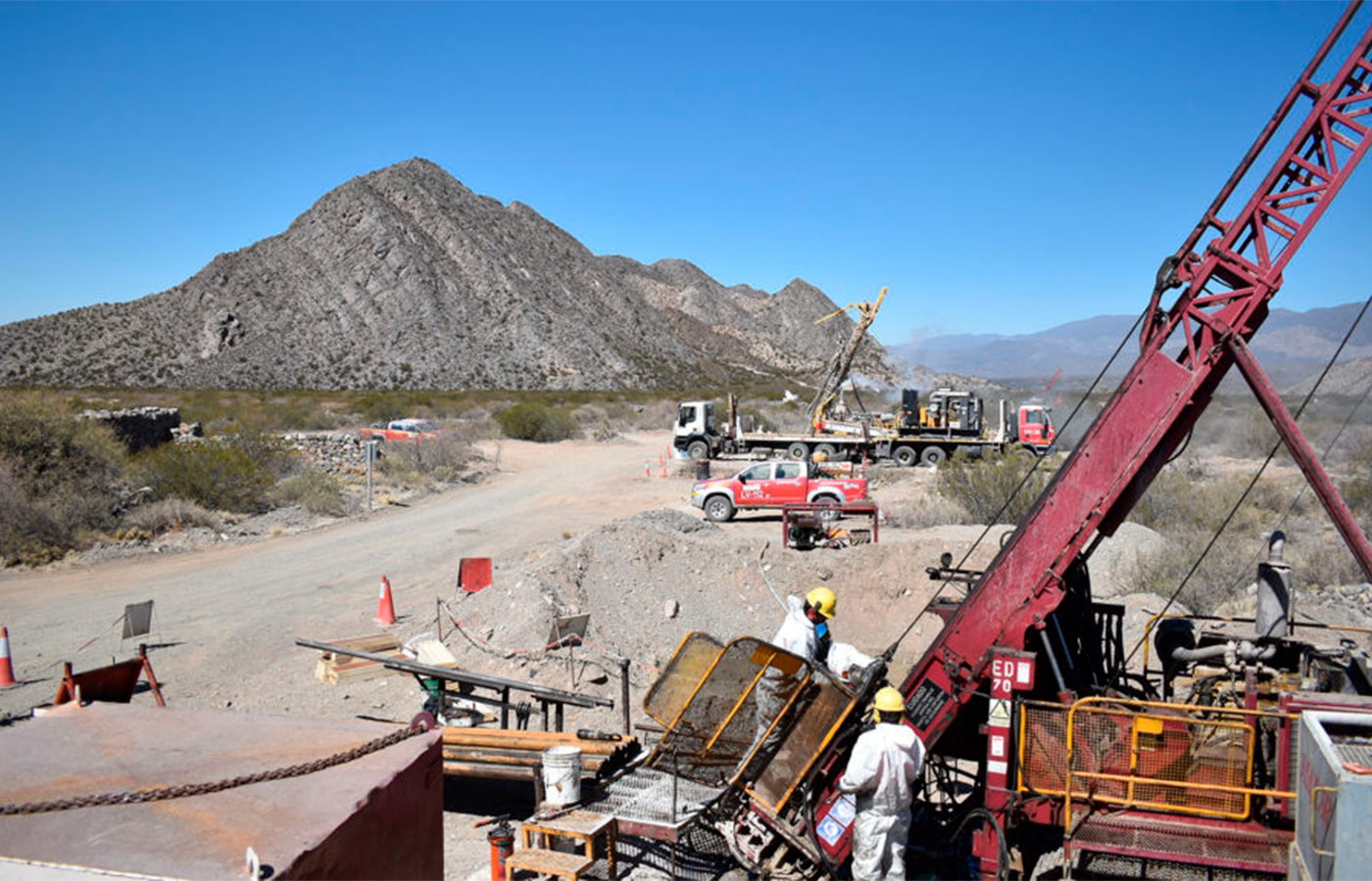 hualilan inversión, Hualilán, Exploración, perforación, Challenger Gold, Elstein, Mina, Rigi,
