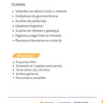 minería, inversión, cobre, oro, desarrollo, San Juan, capacitación, mano de obra local)