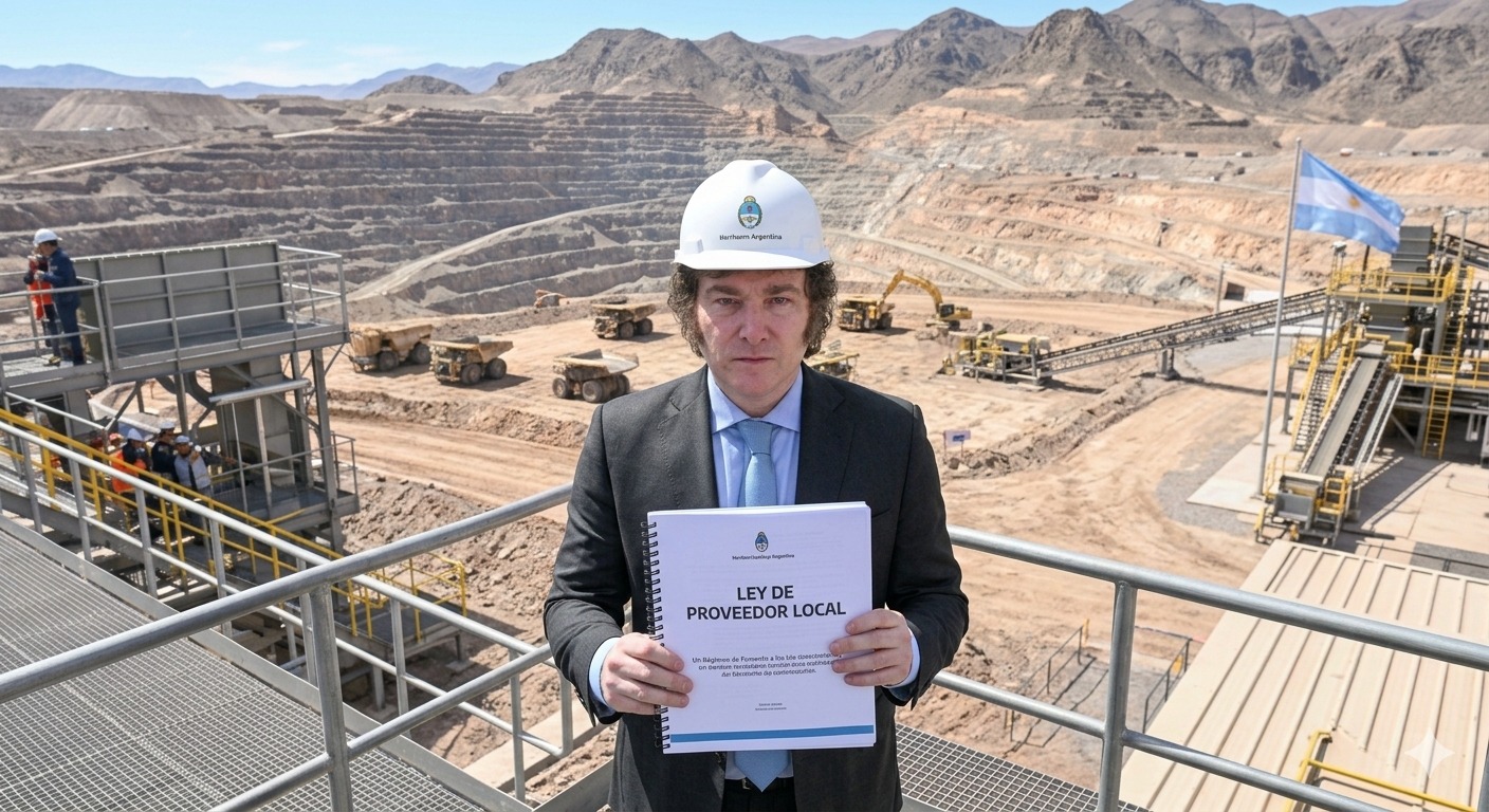 El Gobierno Nacional apunta contra el compre local y enciende alarmas en las provincias mineras