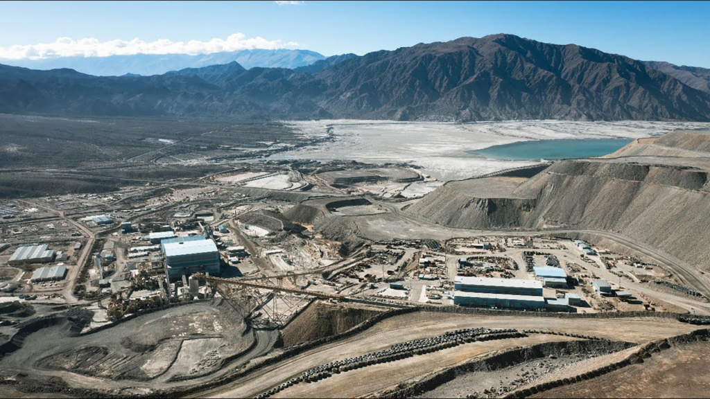 Minería Argentina Inversión Minera Proyecto Agua Rica Catamarca RIGI Minería Producción de Cobre y Oro Desarrollo de Proveedores Locales