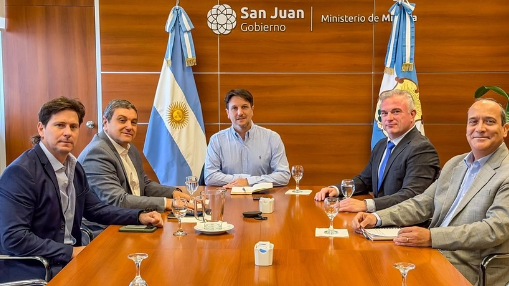 ministerio de minería, mike meding, los azules, rodolfo ovalles, achem, calingasta, cobre, minerales
